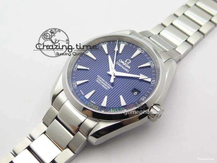 0428 Aqua Terra ‘PyeongChang 2018’ V6F Best Edition Blue Dial On SS Bracelet A UrbanChic 8251